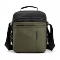 men oxford multi-layers anti-theft waterproof casual crossbody bag chest bag sling bag
