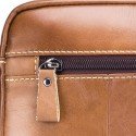 Men's Unisex 2022 Messenger Bag Crossbody Bag Cowhide Zipper Leather Fashion Daily Formal Outdoor Brown