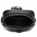 Men's Bum Bag Messenger Bag Sling Bags Fanny Pack Mobile Phone Bag Crossbody Bag Nappa Leather Cowhide Zipper Daily Black