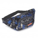 Unisex 2022 Bum Bag Messenger Bag Fanny Pack Polyester Zipper Camo / Camouflage Sports Outdoor Green Blue Purple Fuchsia