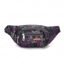 Unisex 2022 Bum Bag Messenger Bag Fanny Pack Polyester Zipper Camo / Camouflage Sports Outdoor Green Blue Purple Fuchsia