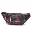 Unisex 2022 Bum Bag Messenger Bag Fanny Pack Polyester Zipper Camo / Camouflage Sports Outdoor Green Blue Purple Fuchsia