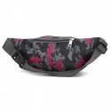 Unisex 2022 Bum Bag Messenger Bag Fanny Pack Polyester Zipper Camo / Camouflage Sports Outdoor Green Blue Purple Fuchsia