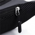 Men's Fanny Pack Sling Shoulder Bag Oxford Cloth Zipper Solid Color Daily Outdoor Blue Black Gray Champagne