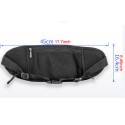 Men's Bum Bag Fanny Pack Oxford Cloth Zipper Plain Holiday Outdoor Blue Black
