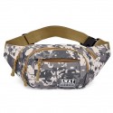 Men's Sling Shoulder Bag Oxford Cloth Zipper Geometric Daily Outdoor Earth Yellow Black Gray Khaki