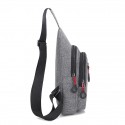 Men's Messenger Bag Sling Shoulder Bag Chest Bag Daily Blue Black Gray Red