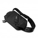 Men's Sling Shoulder Bag Nylon Zipper Solid Color Daily Black Gray Dark Blue