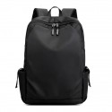 Men's Women's Laptop Bag Backpack Oxford Cloth Zipper Solid Color Daily Going out Black Gray