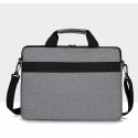 Unisex Waterproof Walking Oxford Cloth Laptop Bag Zipper Solid Color Daily Office & Career Handbags Fuchsia Black Gray