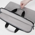 Men's Laptop Bag Oxford Cloth Synthetic Zipper Solid Color Daily Outdoor Black Blue Gray Pink