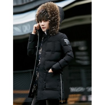 Men Winter Warm Jack...